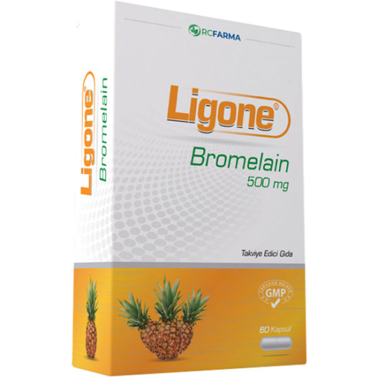 Ligone Bromelain 60 Kapsül - 1