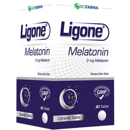 Ligone Melatonin 3 mg 90 Çiğneme Tableti - 1