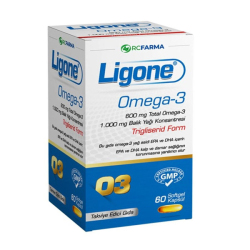Ligone Omega 3 60 Kapsül Balık Yağı Takviyesi - Rcfarma