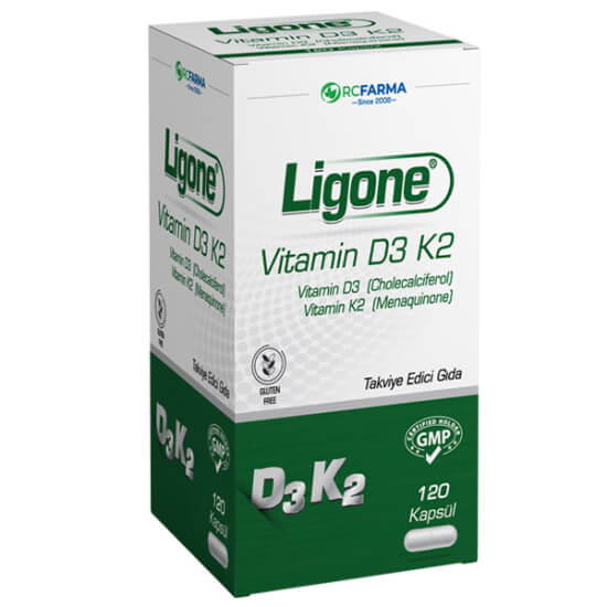 Ligone Vitamin D3 K2 120 Kapsül - 1