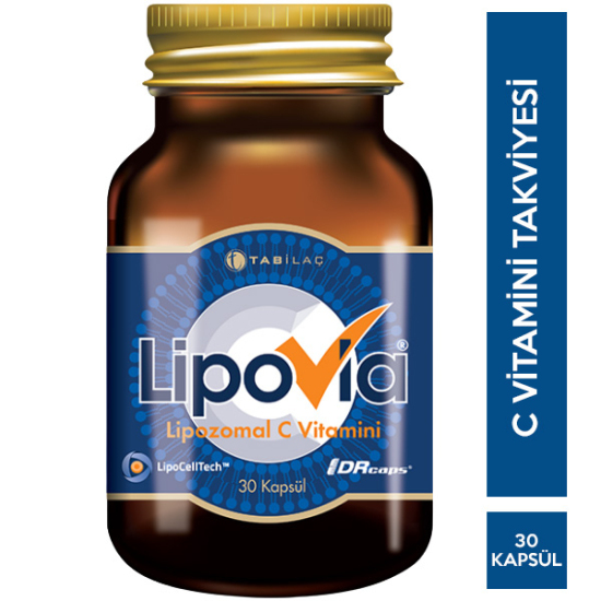 Lipovia Lipozomal C Vitamini 30 Kapsül - 1