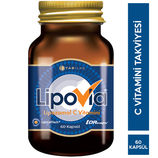 Lipovia Lipozomal C Vitamini 60 Kapsül - 1