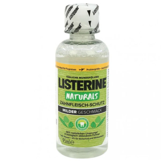 Listerine Ağız Gargarası Natural 95 ml - 1