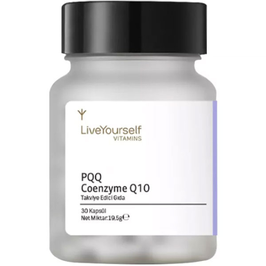 Live Yourself PQQ Coenzyme Q10 30 Kapsül - 1