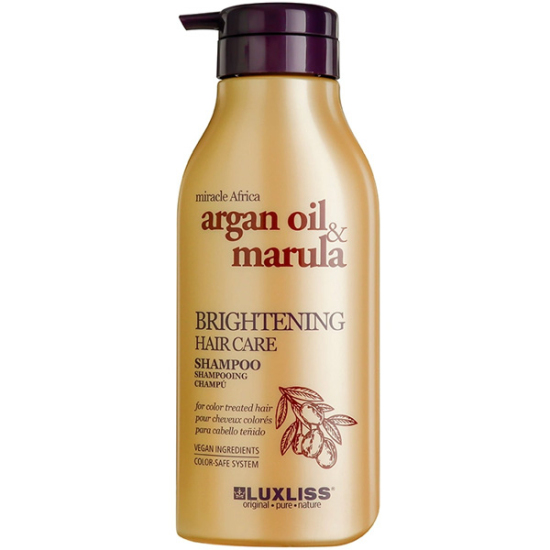 Luxliss Argan Oil Marula Brightening Hair Care Shampoo 500 ML - 1