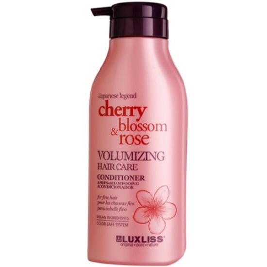 Luxliss Cherry Blossom Rose Volumizing Hair Care Conditioner 500 ML - 1