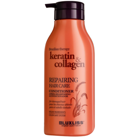 Luxliss Keratin Collagen Repairing Hair Care Conditioner 500 ML - 1