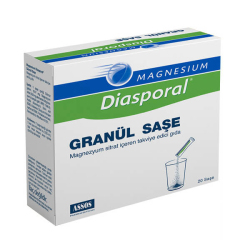 Magnesium Diasporal 20 Granül Saşe Magnezyum Sitrat Takviyesi - Assos Pharma
