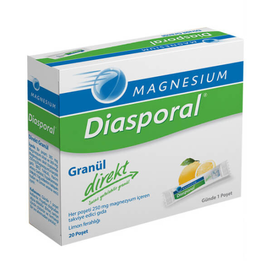 Magnesium Diasporal Direkt 20 Poşet Magnezyum Takviyesi - 1
