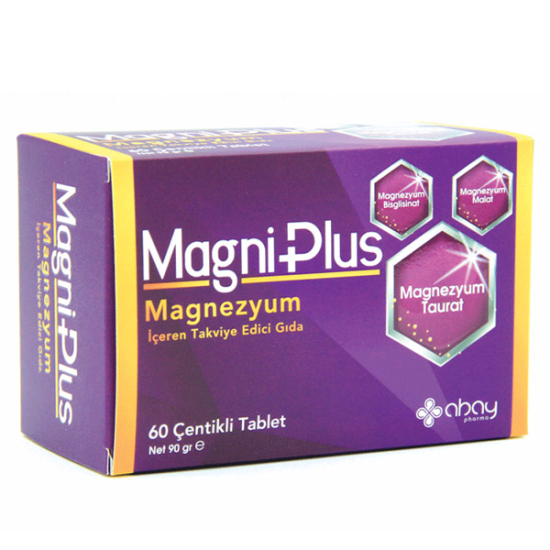 Magni Plus Magnezyum 60 Tablet - 1