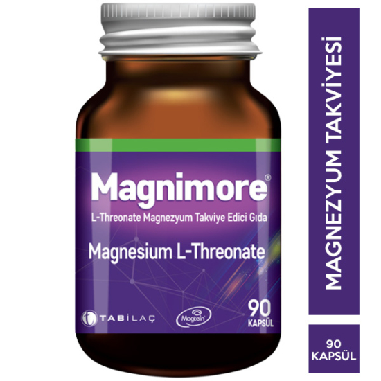 Magnimore Magnesium L Threonate 90 Kapsül - 1