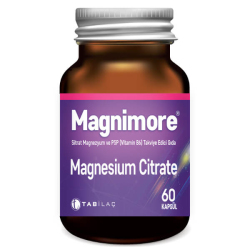 Magnimore Magnezyum Sitrat 60 Kapsül - Tab İlaç