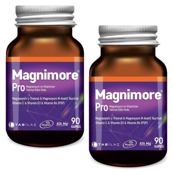 Magnimore Pro 90 + 90 Kapsül Magnezyum Takviyesi - 1