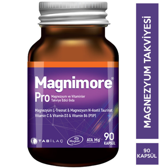 Magnimore Pro 90 Kapsül Magnezyum Takviyesi - 1