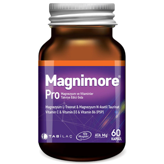 Magnimore Pro 60 Kapsül Magnezyum Takviyesi - 1