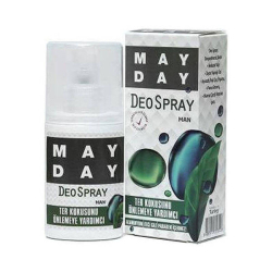 May Day Deo Spray Man 50 ml Ter Kokusu Önleyici Erkek Spreyi - May Day