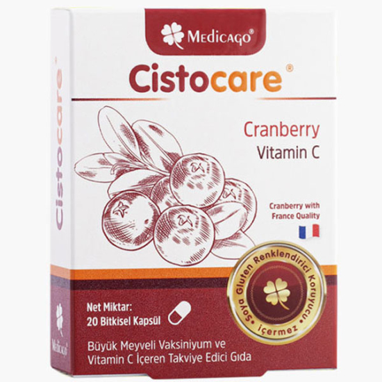 Medicago Cistocare Cranberry 20 Kapsül - 1
