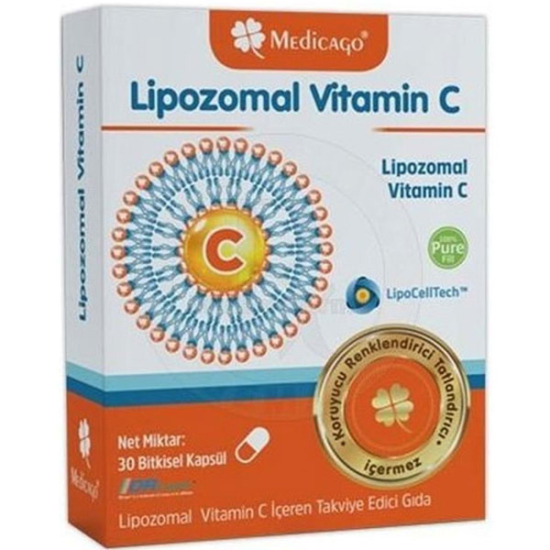 Medicago Lipozomal Vitamin C 30 Kapsül - 1
