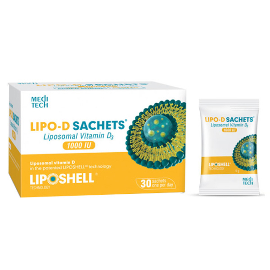 Meditech Lipo D Sachets Lipozomal Vitamin D 30 Şase - 2
