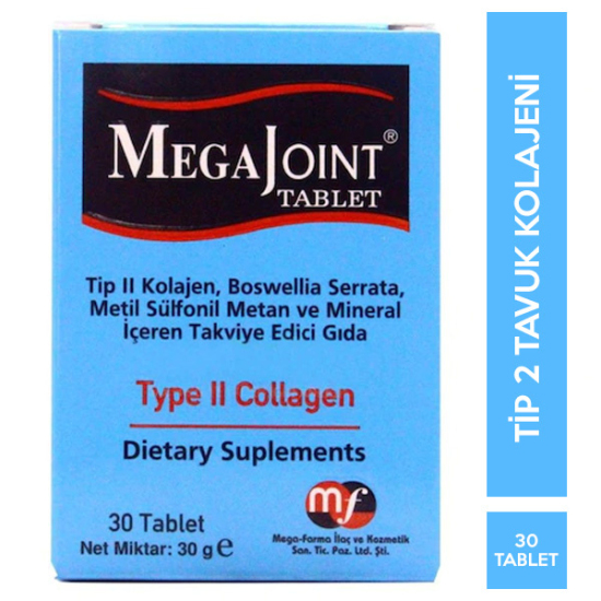 Mega Joint Tip II Kolajen 30 Tablet - 1