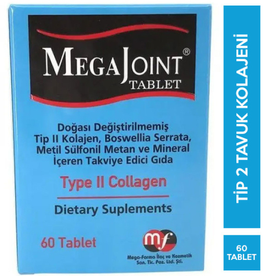 Mega Joint Tip II Kolajen 60 Tablet - 1