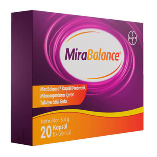 Mirabalance Probiyotik 20 Kapsül - 1