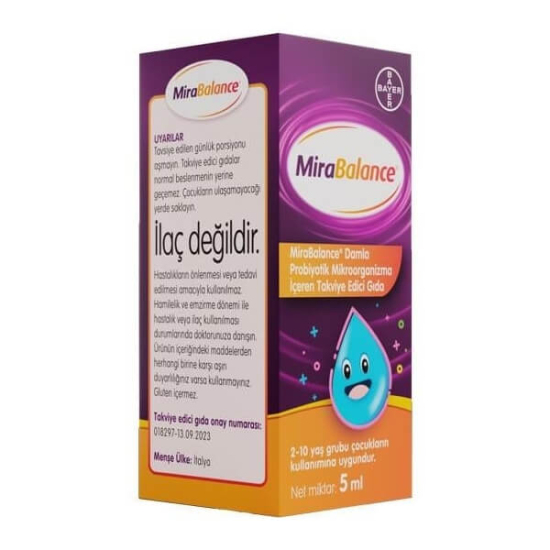 Mirabalance Probiyotik Damla 5 ml - 1