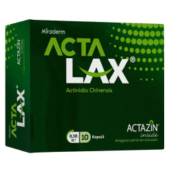 Miraderm Actalax 10 Kapsül - Miraderm