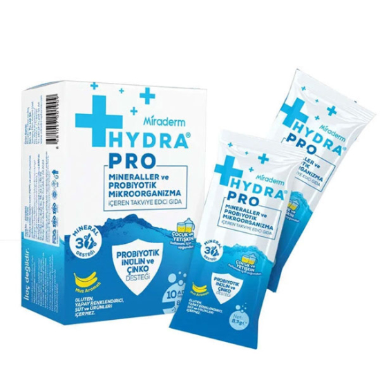 Miraderm Hydra Pro Mineral ve Probiyotik 10 Saşe Form - 1