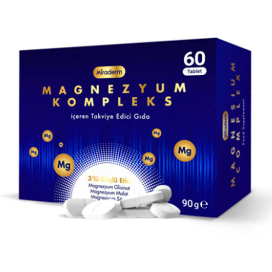 Miraderm Magnezyum Complex 60 Tablet - 1