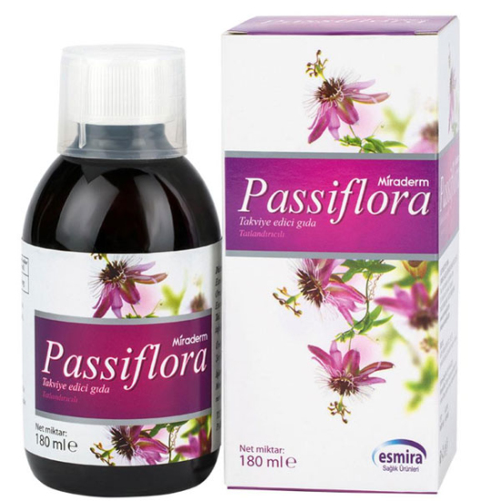 Miraderm Passiflora Şurup 180 ml - 1
