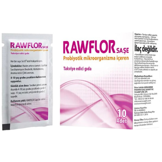 Miraderm Rawflor Probiyotik 10 Saşe - 1
