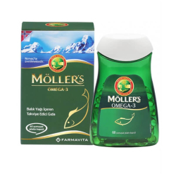 Möllers Omega 3 Balık Yağı 60 Kapsül - Möllers Balık Yağı