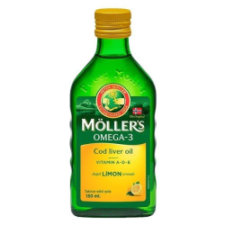 Möllers Omega 3 Balık Yağı 150 ML Limon Aromalı - Möllers Balık Yağı