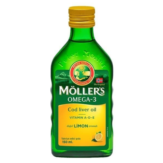 Möllers Omega 3 Balık Yağı 150 ML Limon Aromalı - 1