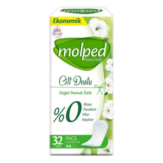 Molped Günlük Pure Soft İnce Eko 32 li - 1