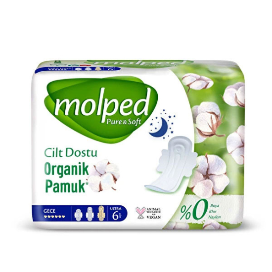 Molped Pure Soft Tekli Gece 6 lı - 1