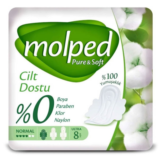 Molped Pure Soft Tekli Normal 8 li - 1