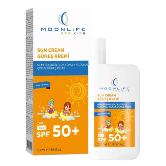 Moon Life Dermo Plus Çocuk Güneş Kremi SPF50+ 50 ml - 1