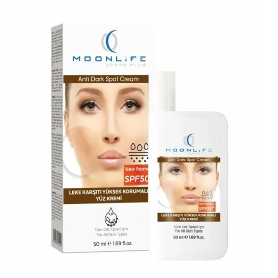 Moon Life Dermo Plus Leke Kremi SPF50+ 50 ml - 1