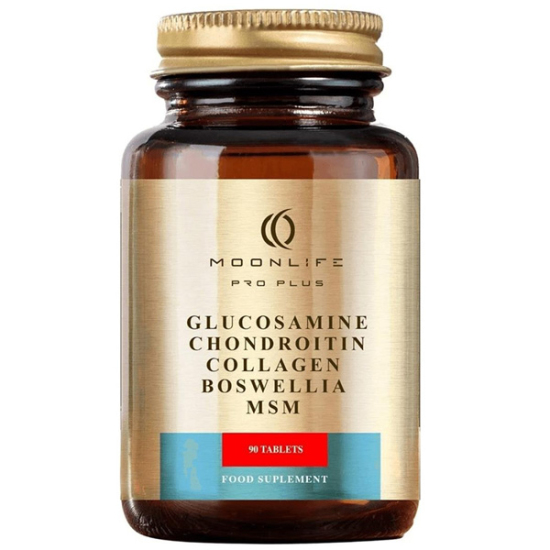 Moon Life Glucosamine Chondroitin Collagen Boswella MSM 90 Tablet - 1