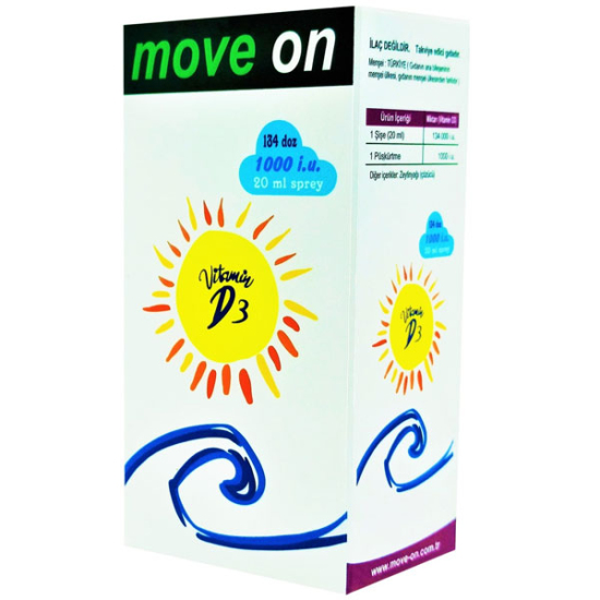 Move On Vitamin D 1000 IU Sprey 20 ml - 1