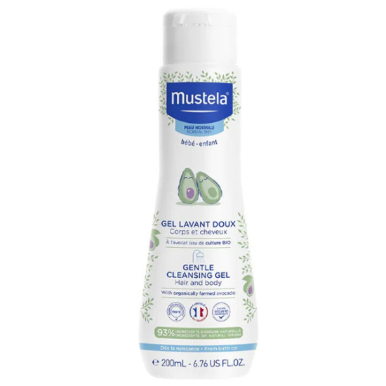 Mustela Gentle Cleansing Gel 200 ML Yenidoğan Şampuanı - 1