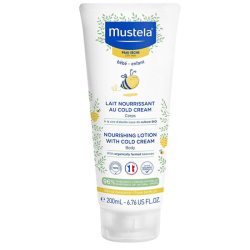 Mustela Nourishing Lotion With Cold Cream Nutri Protective 200 ML Bebekler için Vücut Losyonu - Mustela