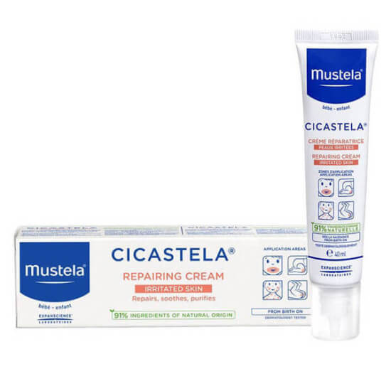 Mustela Cicastela Bakım Kremi 40 ml Hassas Ciltler İçin Nemlendirici Krem - 1