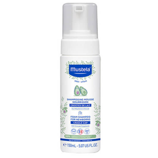 Mustela Foam Shampoo For Newborns 150 ML Yenidoğan Köpük Şampuanı - 1