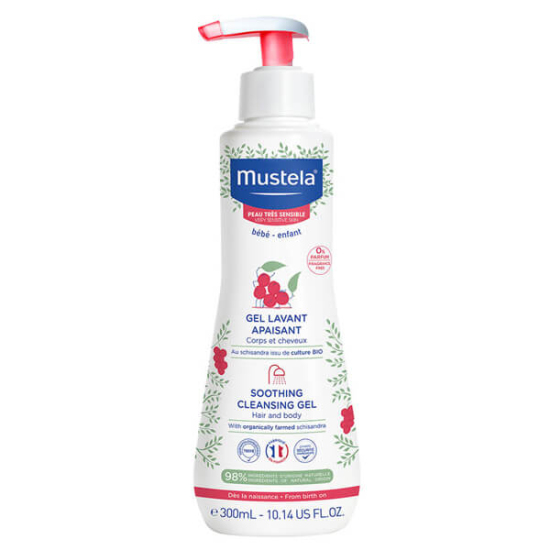 Mustela Soothing Cleansing Gel 300 ML Bebek Şampuanı - 1