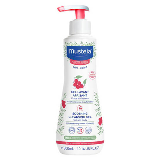 Mustela Soothing Cleansing Gel 300 ML Bebek Şampuanı - 1