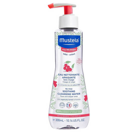 Mustela Soothing Cleansing Water 300 ML Bebekler için Temizleme Suyu - 1