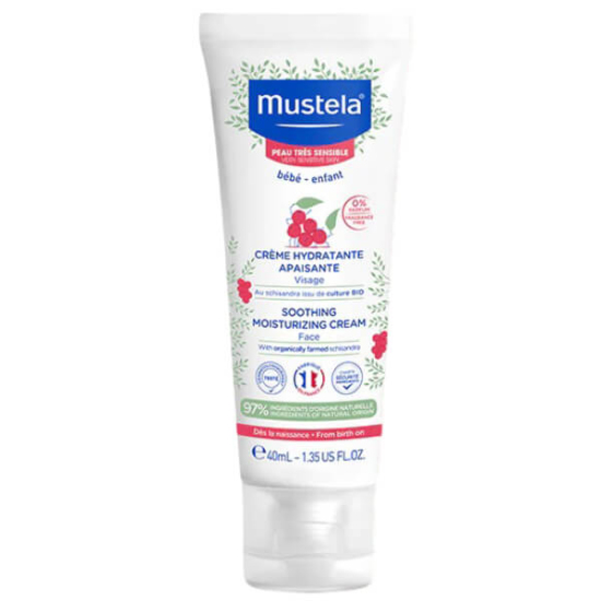 Mustela Soothing Moisturizing Cream Face 40 ML Bebekler için Nemlendirici Krem - 1